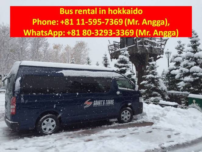+81 80-3293-3369 (WhatsApp), Bus rental in hokkaido