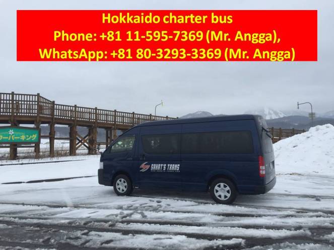 +81 80-3293-3369 (WhatsApp), Hokkaido charter bus